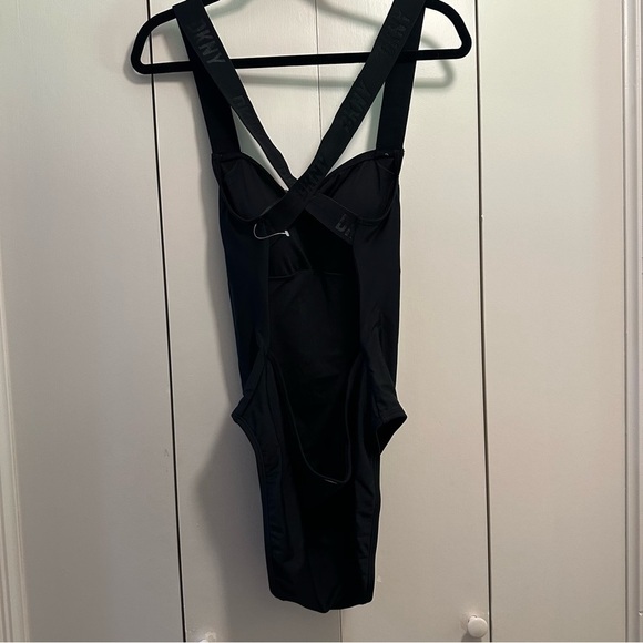 NWT DKNY Black One Piece Swimsuit reg $139 size XXL - Picture 7 of 9